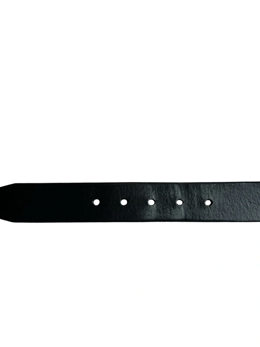Fossil Joe Black Leather Belt